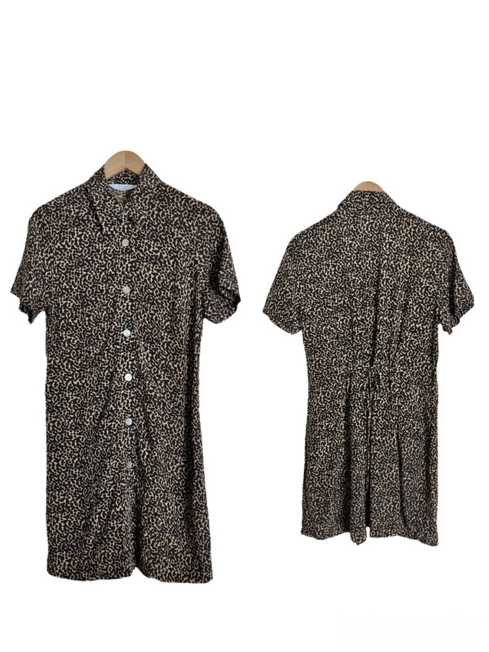 & OTHER STORIES Button Up Mini Dress Size 6